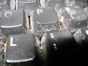 dirty keyboard