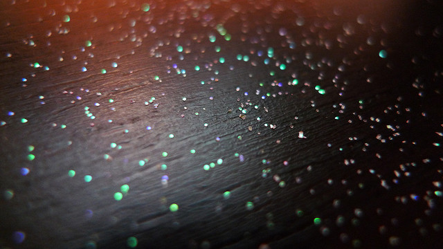 The first rule of glitter - don't spill it. (via Flickr/Matthew Lewinski)