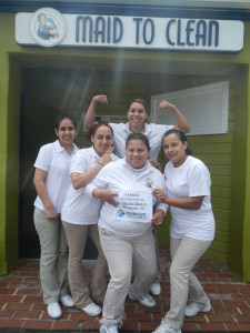 globalselfie of maid to clean ladies for NASA's 2014 Earth Day observation